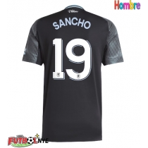 Camiseta Aston Villa Jadon Sancho #19 Visitante Equipación 2025-26 manga corta